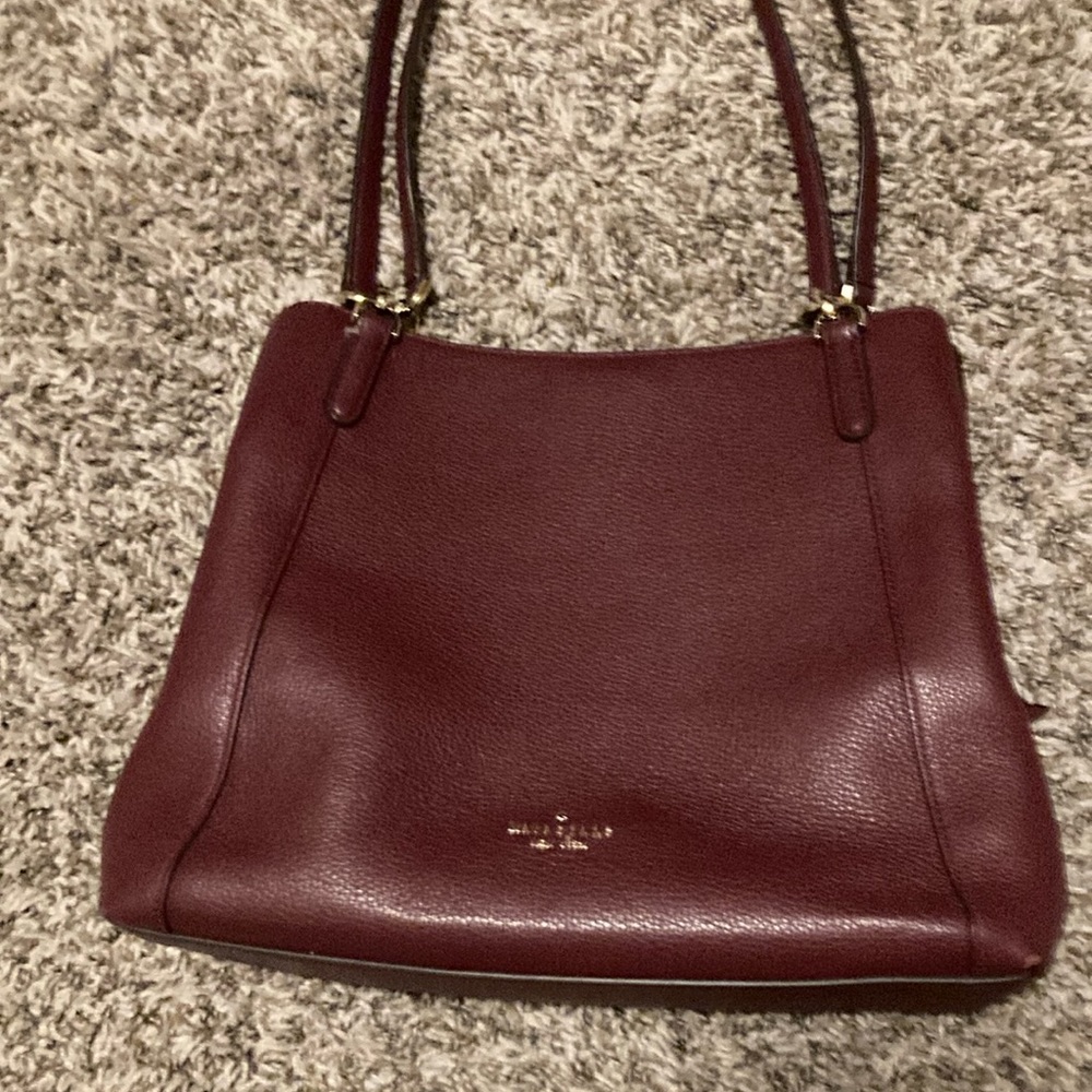 Kate spade burgundy purse